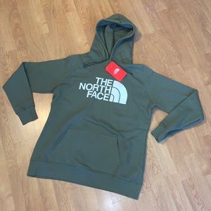 NWT The North Face Half Dome Hoodie - Green, S